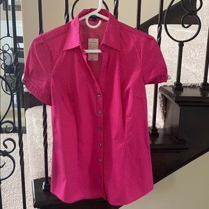 Express short sleeve button down dress shirt- NWT